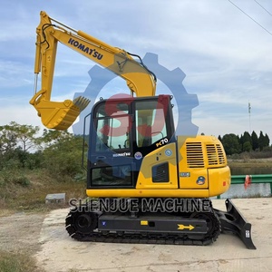 Excavadora Komatsu PC70 Usada, Modelo 2020 |   Mini Excavadora Hidráulica de 7 Toneladas con Cucharón de 0.3m³, Pocas Horas de Uso (1100 Horas), en Buen Estado, en Venta - Product Image 5