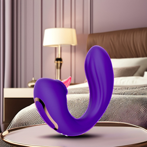 G-Spot Control Female <b>Vibrator</b> with Remote for Couples-Waterproof USB Rechargeable 8 Frequencies Dark Green & Purple - Product Image 6