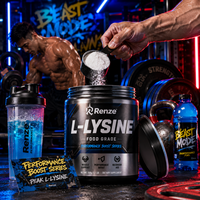 Mejor Precio en Polvo de L-lisina de Grado Premium, Grado Alimenticio, Potenciador Nutricional, Suplemento para Entrenamiento, Certificado
