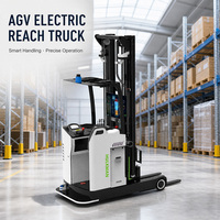 Robot Mobile Reach Truck Listrik LYB1500 Bersertifikasi CE dengan Penanganan Pallet Otomatis untuk Logistik Gudang Pabrik
