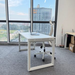 Thiết kế hiện đại có thể điều chỉnh kim loại sắt bảng chân đơn thanh đứng bàn khung cho văn phòng nhà cho văn phòng hiện đại khung bàn - Product Image 5