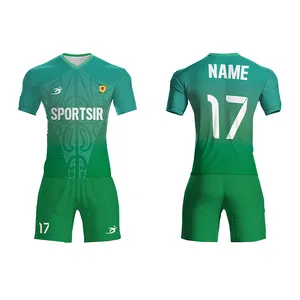 Sublimated Printing Iran Soccer Jersey Sports Soccer Jersey T Shirt Men Football Club Thai Soccer Uniforms