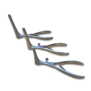 เครื่องมือถ่างจมูกแบบมืออาชีพ Cottle Septum Nasal Speculum ขนาด 6.00 ใบมีด 3.5 90 มม. พร้อมสปริงคู่และระบบล็อคเร็ว - Product Image 5