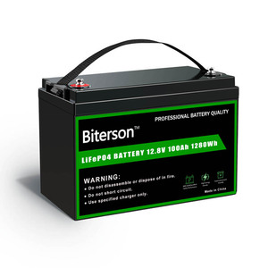 بطارية ليثيوم أيون BITERSON RL-BATT-95 مخصصة بسعر المصنع، حزمة بطارية 12 فولت 100 أمبير في الساعة، مقاومة للماء IP65، ضمان لمدة عامين، بطارية 1000 - Product Image 1