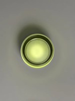 Applique Murale LED Ronde en Acrylique Colorée, Design Nordique Moderne, Petite, pour Chevet de Chambre, Lampe Murale Fantaisie