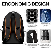 Sac à dos de haute qualité avec logo personnalisé, sac à dos décontracté pour ordinateur portable, nouvelle arrivée, sac à dos multifonctionnel et tendance pour hommes