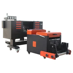 A3 30Cm Mesin Pencetak Film Hewan Peliharaan Digital Printer Inkjet Dtf Pengocok Bubuk Kaus Tekstil Mesin Cetak DTF Printer