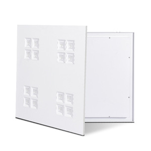 Iproi giá tốt trường học bệnh viện Đèn văn phòng 60x60 120x60 600x600 Trần thương mại nướng <span class=keywords><strong>LED</strong></span> bảng điều chỉnh ánh sáng đèn - Product Image 5