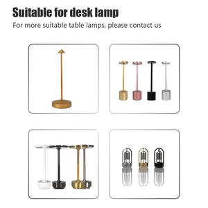 אירוח מסעדה יוקרה מלון נייד לילה אור מגע חיישן שולחן מנורת שולחן טעינה אלחוטית נטענת אלחוטית - Product Image 6