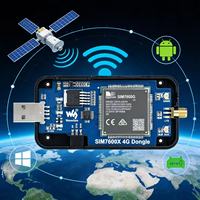 Dongle Waveshare SIM7600G-H 4G con posicionamiento GNSS y soporte de banda global para Raspberry Pi 4