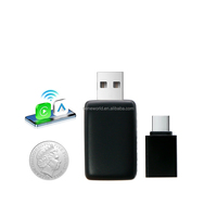 Certificat OEM ODM ISO Carplay Android Auto Adapter Dongle CPU V851 Filaire à Sans Fil Adaptateur de jeu de voiture pour tout modèle de voiture