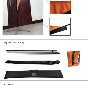 Hot Bán In Kỹ Thuật Số Giá Thấp Windproof Teardrop Lông Trang Trí Bãi Biển Cờ Biểu Ngữ Cho Quảng Cáo Ngoài Trời Khuyến Mãi - Product Image 5