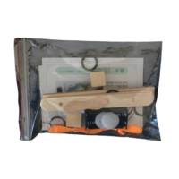 Kit d'avion planeur électrique DIY pour enfants, expérience scientifique STEM, modèle en bois à assembler, jouet