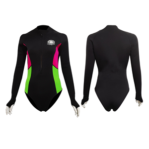 Combinaison <span class=keywords><strong>de</strong></span> surf en néoprène pour femmes, <span class=keywords><strong>Sexy</strong></span>, short, fermeture éclair sur le devant, Bikini <span class=keywords><strong>de</strong></span> 2mm, offre spéciale - Product Image 4