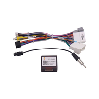 Adaptateur de boîtier Canbus 16 broches pour Renault Captuer Clio /Express 2021 avec faisceau de câbles autoradio Android