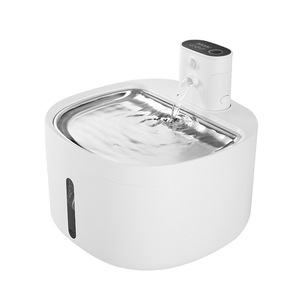 מזרקת מים אוטומטית חדשה לחתולים 2025, 2.6 ליטר, שקטה, אלחוטית, בקבוקי שתייה חכמים לכלבים, מתקן מים חכם לחיות מחמד - Product Image 5