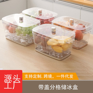 Fruit Storage Box Large Size Airtight Lid Refrigerator Organizer - Product Image 5