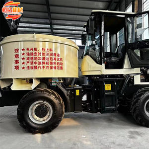 Camion malaxeur à béton auto-alimenté, camion de transport mobile à plateau, intégrant le malaxage et le chargement, Chaotian Pot - Product Image 2