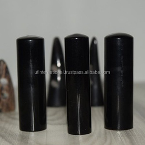 100% meilleur prix poli de qualité Rouleau de corne de buffle de meilleure qualité et embouts de corne personnalisés polis avec couleur de corne naturelle - Product Image 2
