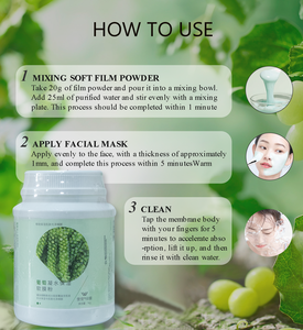 Maschera Detox all'Argilla di Uva Marina per il Viso: Purifica i Pori, Schiarisce, Illumina, Combatte i Segni dell'Invecchiamento, Ringiovanisce la Pelle - Product Image 3
