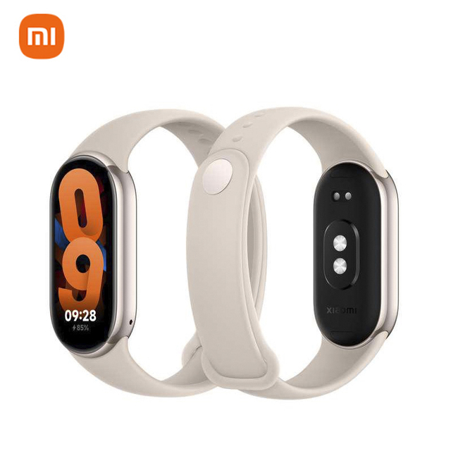 New Smart Mi Band 8 Bar Design Fitness Tracker Heart Rate Monitor GPS AMOLED Screen Waterproof Chronograph Android Sports