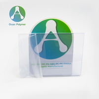Plaques rigides en PVC transparent de haute qualité, sur mesure, épaisseur 3-15 mm, 4x8