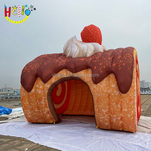 Tienda de <span class=keywords><strong>pan</strong></span> inflable personalizada para fiesta Swiss Roll Cake Dome - Product Image 5