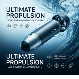 Dispositivo de Propulsión Manual de Alta Velocidad con Acabado Metálico, Tecnología de Vanguardia, Directo de Fábrica, Ultima - Product Image 1