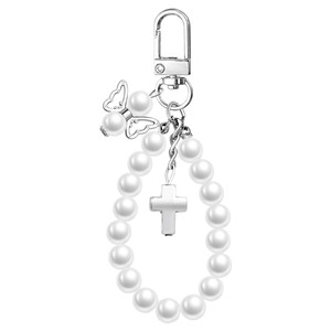 Recuerdos de Boda para Invitados, Llaveros de Perlas con Forma de Ángel, Tarjetas de Agradecimiento, Bolsas de Organza, Regalos y Decoraciones para Despedida de Soltera - Product Image 5