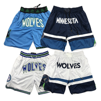 Personnalisé pour Hommes Équipes Maille Réversible Broderie Haute Qualité Sublimation Basketball Shorts Sports Shorts