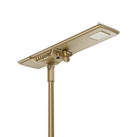 Lampe solaire LED à détecteur de mouvement pour rue, 40W-150W, haute efficacité, écologique, en alliage d'aluminium, pour extérieur, route, jardin