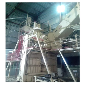 Presse à balles verticale semi-automatique 3 phases Noyau de moteur d'emballage en bois de déchets en plastique de papier de carton de graines de coton - Product Image 3