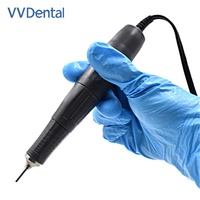 Micromoteur dentaire sans balais - Machine de polissage/perçage électrique portable pour laboratoire et clinique dentaire de haute précision