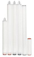 Penggantian Mudah Filter Pleated 10 Inch Polipropilena Diameter Luar 65mm 1 Mikron, Inti Wadah Tekanan Cairan 3
