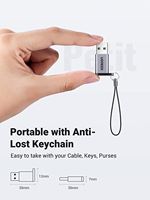 Cable USB-A a Tipo C con Carga Rápida PD y Transferencia de Datos USB 3.0 para Teléfono, Tableta, Portátil - Adaptador OTG Universal