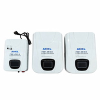 Régulateur de tension servo 3kVA/5kVA/8kVA/10kVA à montage mural, stabilisateur monophasé AC pour équipement domestique 50Hz 60Hz AVR