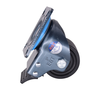 <span class=keywords><strong>Nylon</strong></span>-Lenkrolle 63 mm 75mm Durchmesser 500kg 600kg Tragfähigkeit Schwenkbare Lenkrollen Nicht-drehbar Schwerlast 2 Zoll 3 Zoll Rollen - Product Image 2