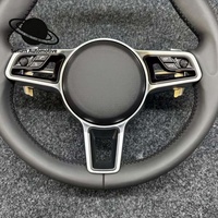 Volant en fibre de carbone pour Porsche 981 991 992 718 Macan Panamera 971 Cayenne Taycan Boxster Cayman GT Macan