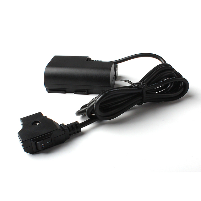 Dummy Battery with Power Switch Replacement LP-E6 Battery for CANON EOS 5D MARK III IV 60D 7D 8D Cameras