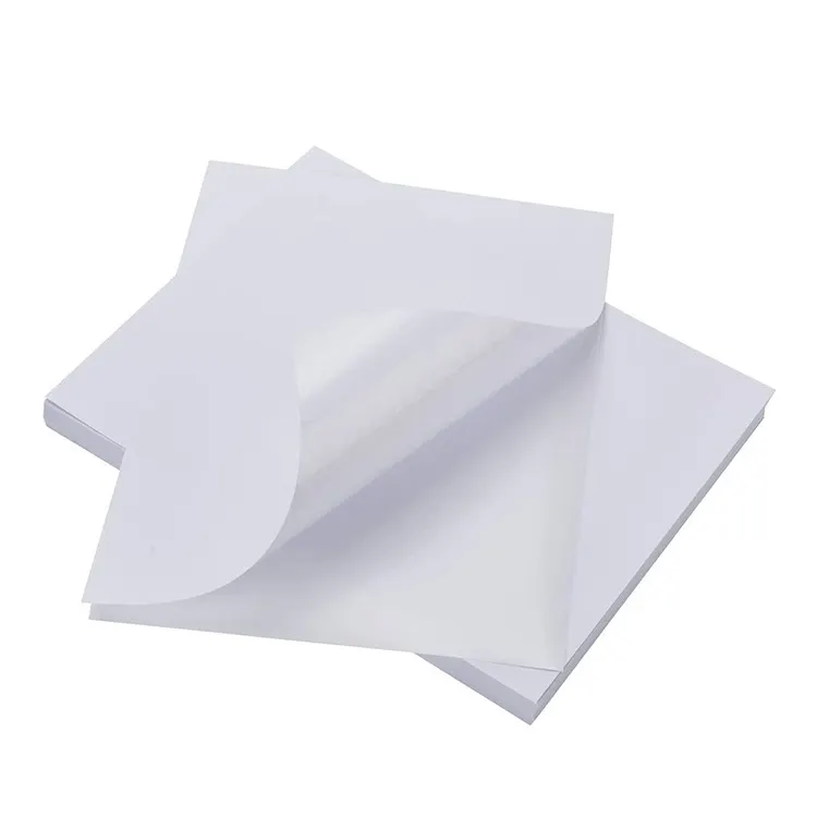 A4 21x 29.7cm White Blank papier Label Sticker Matt kopierer drucker