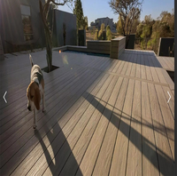 Vente en gros d'usine, planches de terrasse en composite bois-plastique WPC bicolores pour extérieur avec certification CE
