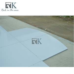 Portable White Dance Floor With Aluminum Edge For Wedding & Multi-Scenario Event Decoration - Product Image 4