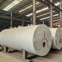 Vente directe usine – Chaudières industrielles horizontales à tubes d'eau basse pression série WNS de 1 à 20 tonnes pour l'huile, le gaz et l'eau chaude