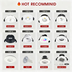 Plafonnier LED encastré ultra-plat pour intérieur, haute efficacité énergétique, à intensité variable - Product Image 6