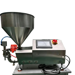 Semi-Automatic Rotor Lobe Pump 500ml <b>for</b> Powder Materials-Hard Peanut Butter Lid Balm Lotion Cream <b>Jam</b> Paste Honey Pouch Bag - Product Image 4