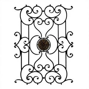 Reja de Hierro Forjado Horizontal Antirrobo de Acero Inoxidable de Alta Calidad, Estilo Europeo Moderno, para Ventanas, Venta al por Mayor de Fábrica - Product Image 1