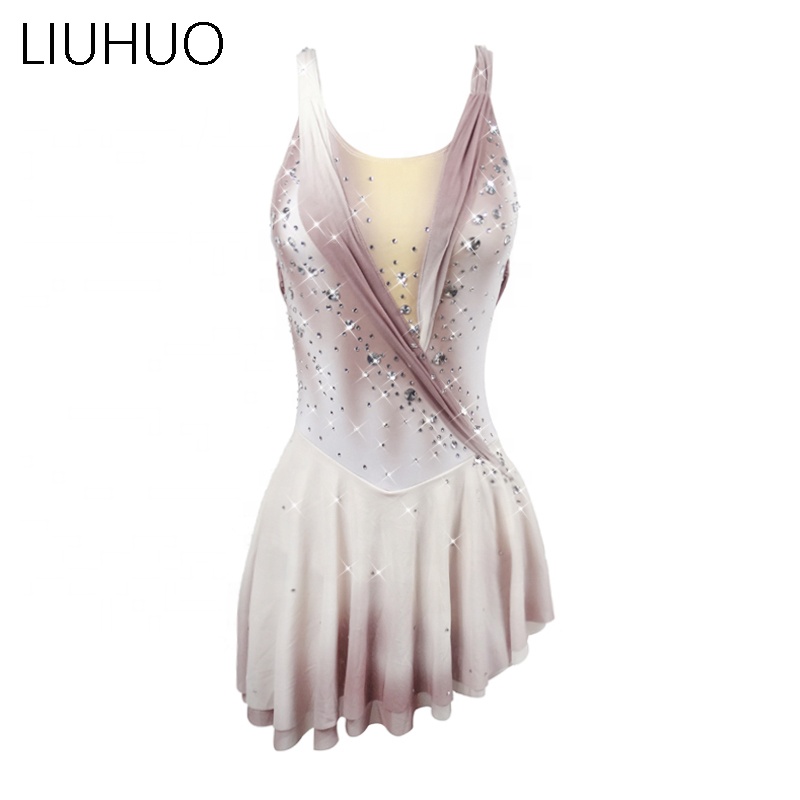 Figure Skating Leotards - Pink Ice Skating Gifts for Girls
