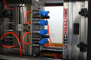 Tự động 8 khoang <span class=keywords><strong>Robot</strong></span> chai nhựa thực hiện 20L 5 gallon Thùng Nắp nắp máy ép phun nhà máy - Product Image 4