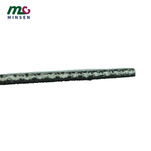 Veel Gebruikt Voor Luchthavenbagage/Logistiek Behandeling Zwarte Ruwe Pvk Transportband - Product Image 4