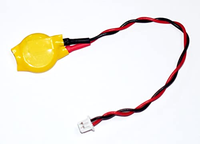 ML1220 Batería de botón recargable 3V 17mAh con cable para placa base de computadora CMOS